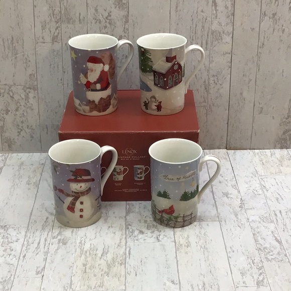 Lenox Other - Lenox For the Holidays set of 4 mugs